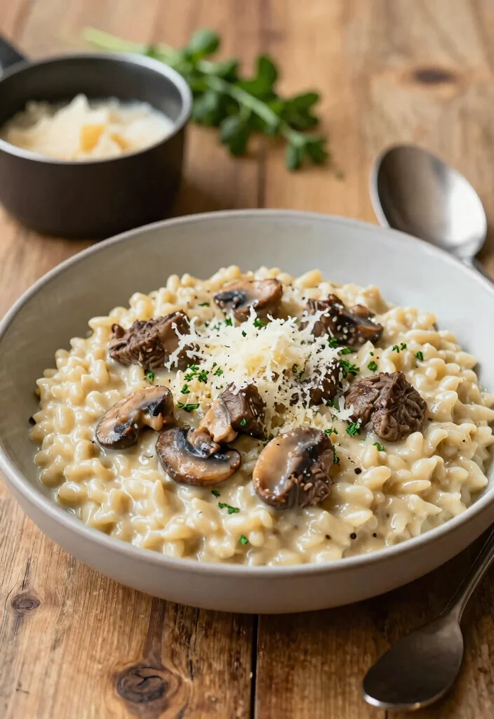 18 Beef and Mushroom Recipes for Savory Rich Weeknight Dinners - 4. Beef and Mushroom Risotto 1