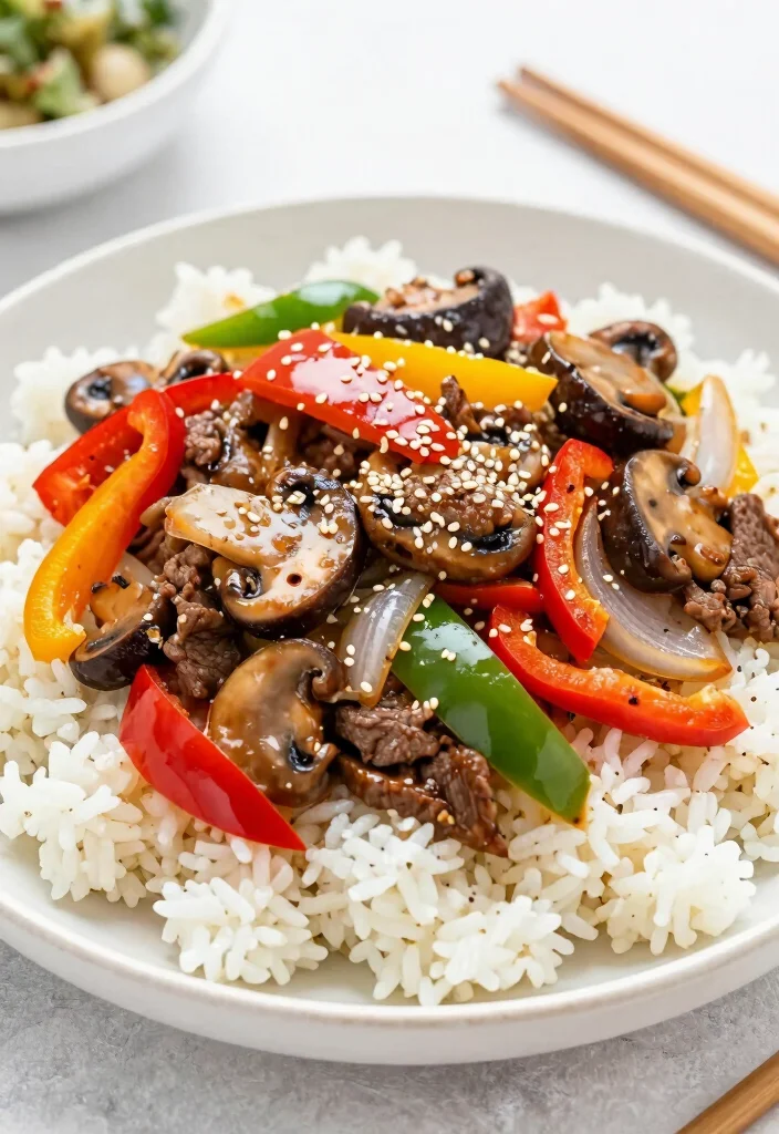 18 Beef and Mushroom Recipes for Savory Rich Weeknight Dinners - 8. Beef and Mushroom Stir-Fry 1