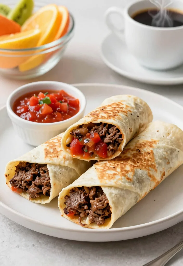 18 Carnivore Ground Beef Recipes: Simple Protein Focused - 10. Beefy Breakfast Burritos 1