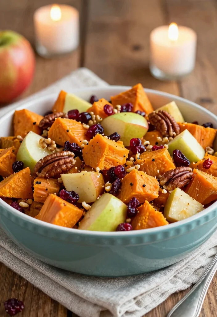 18 Gluten Free Stuffing Recipes: Holiday Friendly Classics - 3. Sweet Potato and Apple Stuffing 1