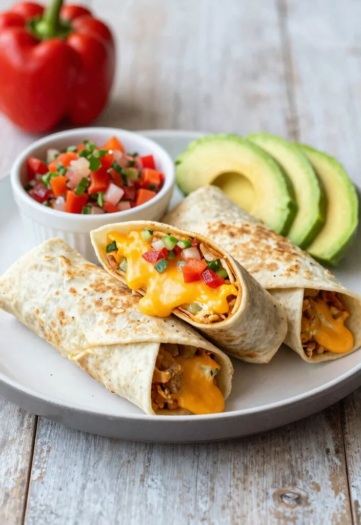 18 Ground Beef Breakfast Recipes: Protein-Packed Starts - 2. Ground Beef Breakfast Burritos 1