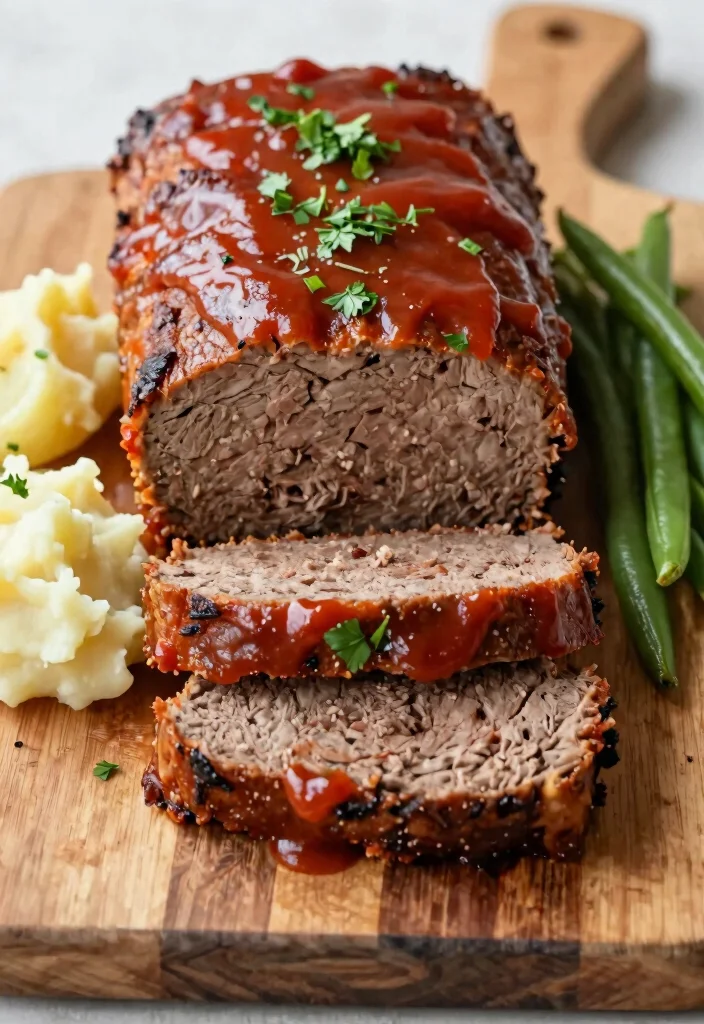 18 Ground Beef Crockpot Recipes Set and Forget Meals - 11. Meatloaf 1