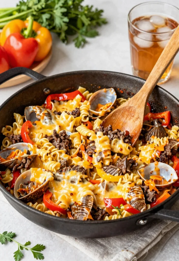 18 Ground Beef Pasta Recipes Cheesy Family Pleasers - 2. One-Pot Cheesy Beef & Shells 1