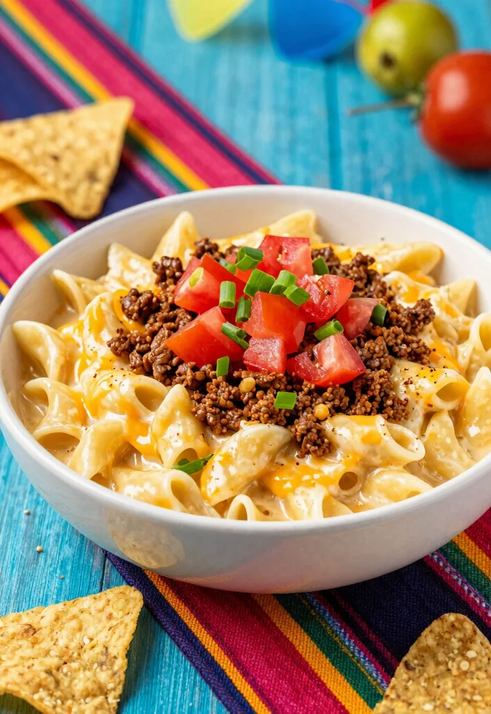 18 Ground Beef Pasta Recipes Cheesy Family Pleasers - 4. Cheesy Ground Beef Taco Pasta 1