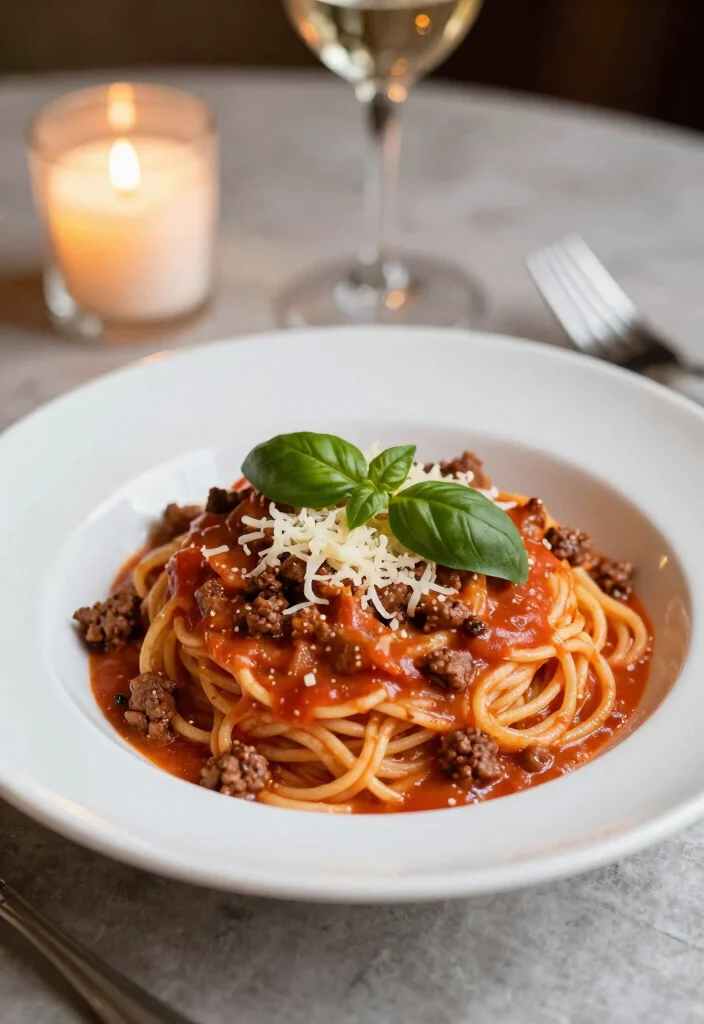 18 Ground Beef Spaghetti Recipes: Classic Crowd Pleasers - 12. Ground Beef Spaghetti with Tomato Cream Sauce 1