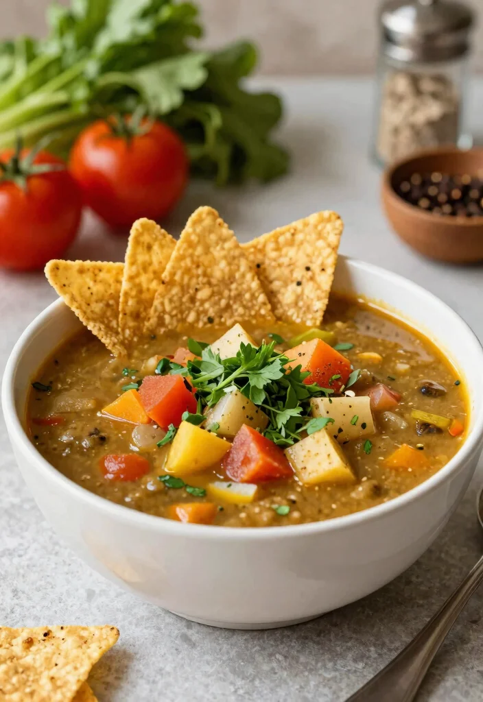 18 Hamburger Meat Recipes for Your Crockpot: Saucy & Slow Cooked Delights - 14. Hamburger Taco Soup 1