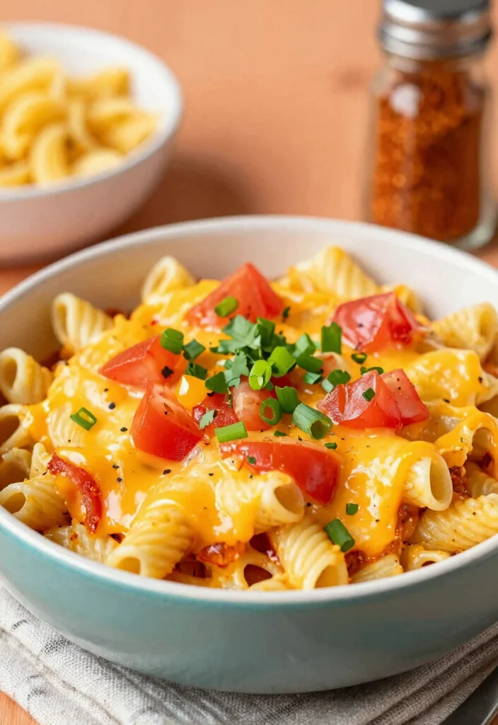 18 Hamburger Meat Recipes for Your Crockpot: Saucy & Slow Cooked Delights - 4. Cheesy Taco Pasta 1